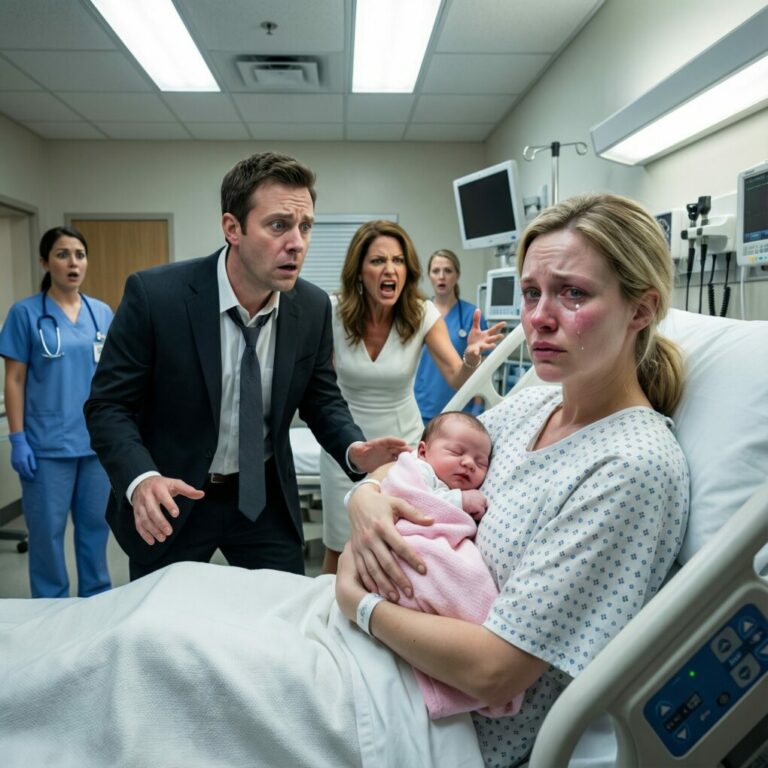 Seis meses después del divorcio, mi exmarido me llamó de repente para invitarme a su boda. Le respondí con calma: —Acabo de dar a luz. No voy a ir a ningún sitio.  Media hora después, apareció corriendo y fuera de sí en mi habitación del hospital, completamente presa del pánico…