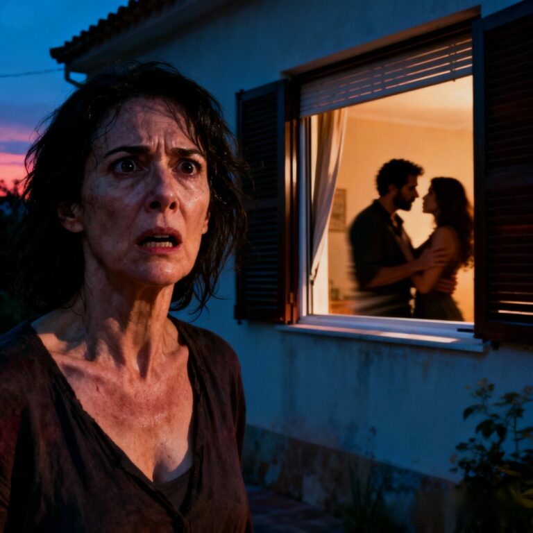 Con la mano temblando apoyada en la pared, escuché la voz de mi marido decir: “Con ella ya no siento nada… contigo es distinto”. Mi hermana rió al otro lado de la ventana. Nadie gritaba. Nadie lloraba. Ese silencio me atravesó como una bofetada pública. Me quedé allí, invisible, mientras mi vida se rompía en frases susurradas. ¿Qué se hace cuando la traición no se esconde y el desprecio se dice en voz baja?