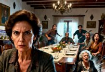 El café olía a almendras amargas. Mi marido lo dejó frente a mí y susurró: “Bébelo, se enfría”. No lo hice. En silencio, cambié mi taza por la de mi suegra, que me miraba con desprecio desde la cabecera. Treinta minutos después, alguien gritó mi nombre en mitad del salón y el silencio cayó como una losa. Lo que vi entonces me heló la sangre… ¿por qué nadie quiso mirarme a los ojos?