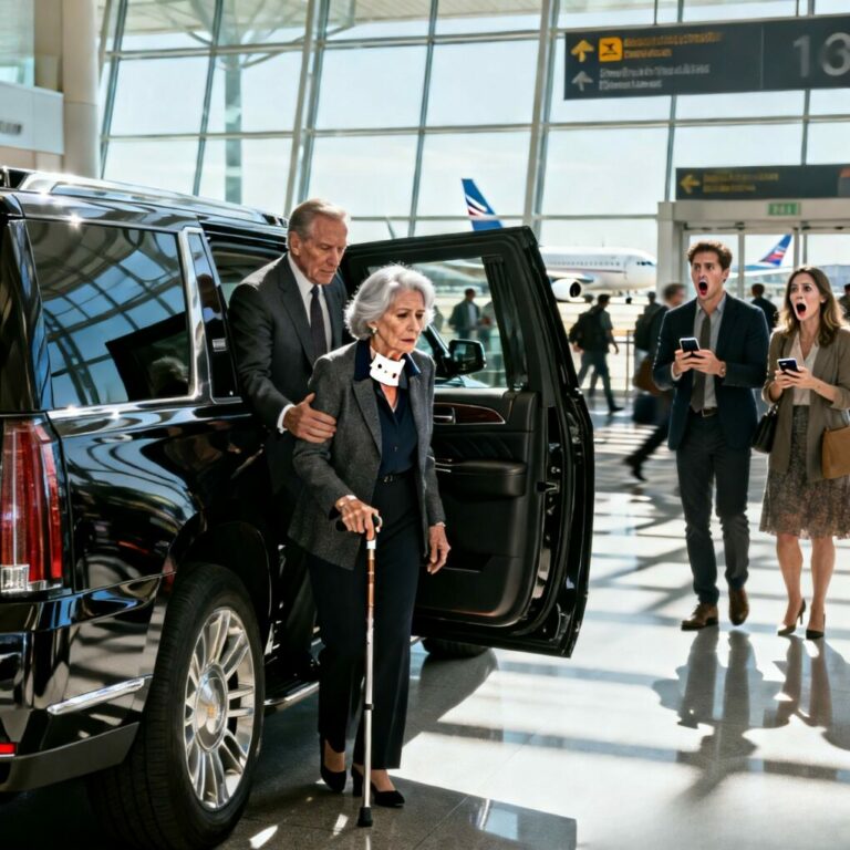 “I just survived a life-threatening surgery, but my own son told me, ‘Stop being a burden, just call an Uber.’ My heart broke right there. I simply replied ‘OK’ and called the one person they feared most. When the black limousine pulled up and he stepped out, the family chat exploded. Now I have 48 missed calls, but for them, it’s already too late. Who did I call?”