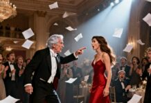 “I was being dragged out of my sister’s wedding, my dress deemed ‘too attention-grabbing.’ Hundreds of eyes were on me, and Caroline didn’t even look at me. Then, a voice cut through the chaos: ‘Stop. Release her immediately.’ I froze. The man staring at me wasn’t just anyone—he knew everything I had done in secret. My heart pounded. ‘You… you’re the one who saved my company ten years ago?’ he whispered. And suddenly, everything changed.”