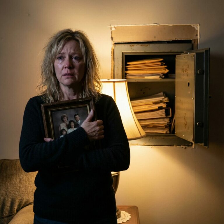 Mi esposo llevó a su madre, que tenía cáncer, a casa para que yo la cuidara, y luego se fue por trabajo durante todo un año. Antes de fallecer, ella me dijo: «Mira detrás del cuadro que cuelga en la pared». Me quedé completamente en shock cuando descubrí…