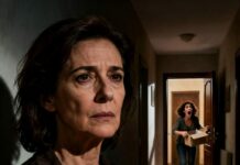 “Ella vale la pena perderlo todo”, dijo mirando a todos, sin mirarme a mí. Sonreí. Nadie notó cómo se me tensó la mandíbula ni el silencio que cayó después. Días más tarde, su amante abrió la puerta de su piso en Valencia: había un paquete esperándola. Cuando vio lo que había dentro, gritó tan fuerte que los vecinos salieron corriendo. Y ese grito no era para ella.