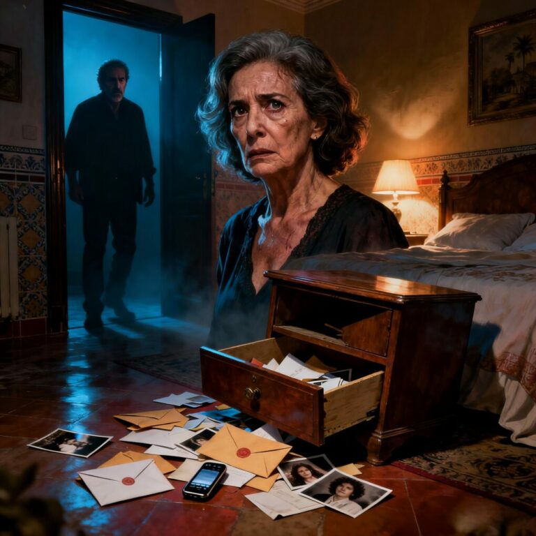 Nunca pensé que un gato pudiera abrirme los ojos. Aquella noche, “¿Qué es esto, Miguel?”, pregunté en voz baja cuando el cajón cerrado de su mesilla cayó al suelo y se abrió. Lo que salió rodando no era un error ni una casualidad. Fue una traición ordenada, escondida durante años, esperando el momento de humillarme en silencio. Desde entonces, no volví a dormir igual… ni a mirar a mi marido de la misma forma.