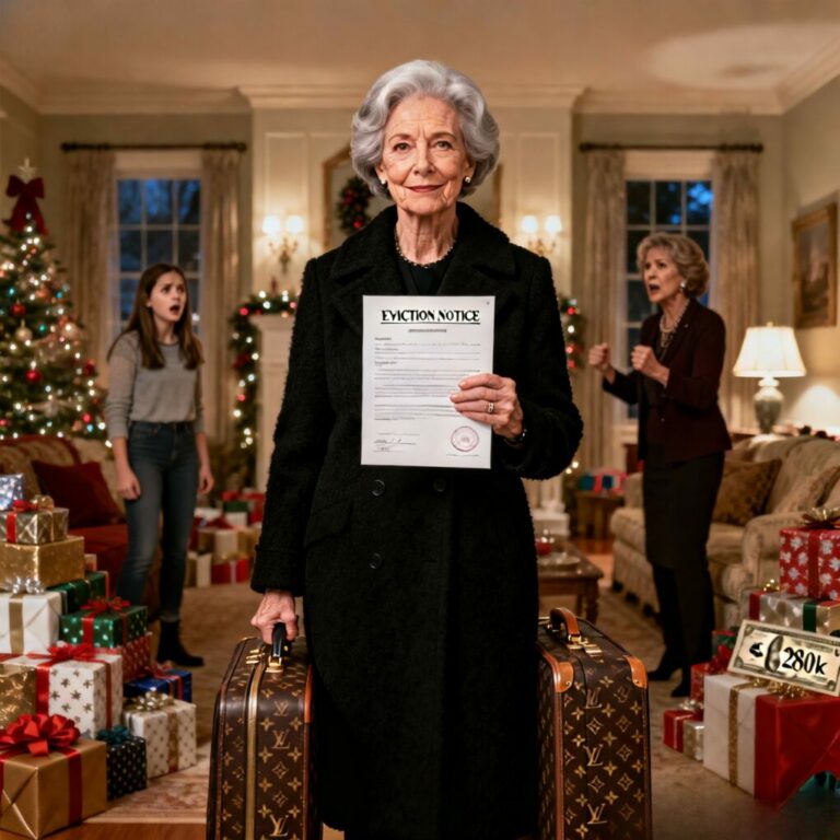 At 3 AM, my phone glowed with a text that shattered my heart: ‘Mom, I know you paid $280k for our house, but my mother-in-law doesn’t want you at Christmas dinner.’ I stared at the walls I bought for them and whispered, ‘Okay.’ They thought I was a pushover, a bank account with no voice. But by dawn, I wasn’t just leaving the party—I was taking the house back. They have no idea what’s coming.