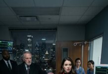 I kept thinking the worst thing that could happen at the hospital was bad news – until my husband’s mistress burst into the room, laughing as if she held my pain in her hands. “You don’t deserve his name… or that baby,” she hissed, yanking my IV line while the monitor beeped. I clutched my stomach and pleaded, “Stop – please!” Then the door burst open and my father’s deep voice rang out, “Touch her again… and you’ll regret ever being born.”