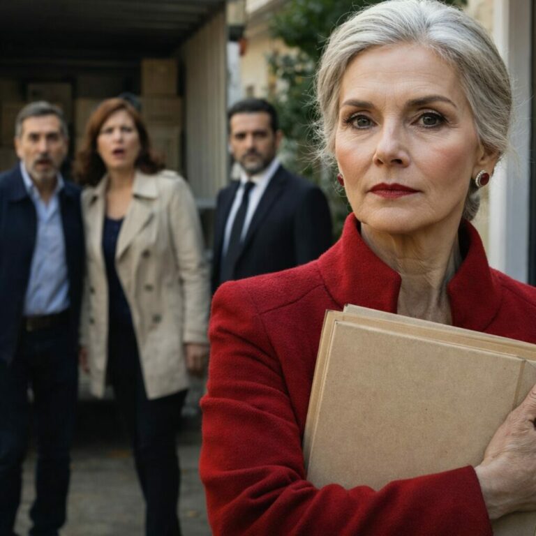 Después de jubilarme, guardé un secreto: ochocientos mil dólares a salvo en un fideicomiso. Creí que era paranoia, hasta que mi hijo sonrió y dijo: “La casa está a mi nombre. Tienes hasta el viernes para irte”. Lo miré sin pestañear: “¿De verdad crees que no me preparé?”. Dos días después, regresaron con camiones… y se quedaron helados al ver quién me esperaba en el porche, con una carpeta en la mano.