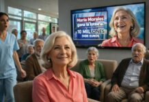 La noche de Navidad me dejaron en un asilo. «Es por tu bien», dijo mi hija sin mirarme. A la mañana siguiente, oí mi nombre en la televisión del comedor. «Señora Morales, ¿qué hará con los diez millones?» El control cayó de sus manos cuando aparecí sonriendo en pantalla. Nadie sabía que había comprado ese boleto. Yo sí sabía algo más… y aún no lo he dicho.