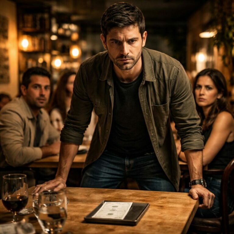 Me di cuenta de que me estaban probando en el mismo instante en que dejaron la cuenta sobre la mesa, como si fuera una bomba silenciosa. Nadie habló durante tres segundos eternos. Javier sonrió sin mirarme. Marta cruzó los brazos. Entonces escuché mi propia voz romper el aire: “Ah, ya entiendo. Esto no es una cena. Es un examen.” Y supe que no iba a aprobarlo.