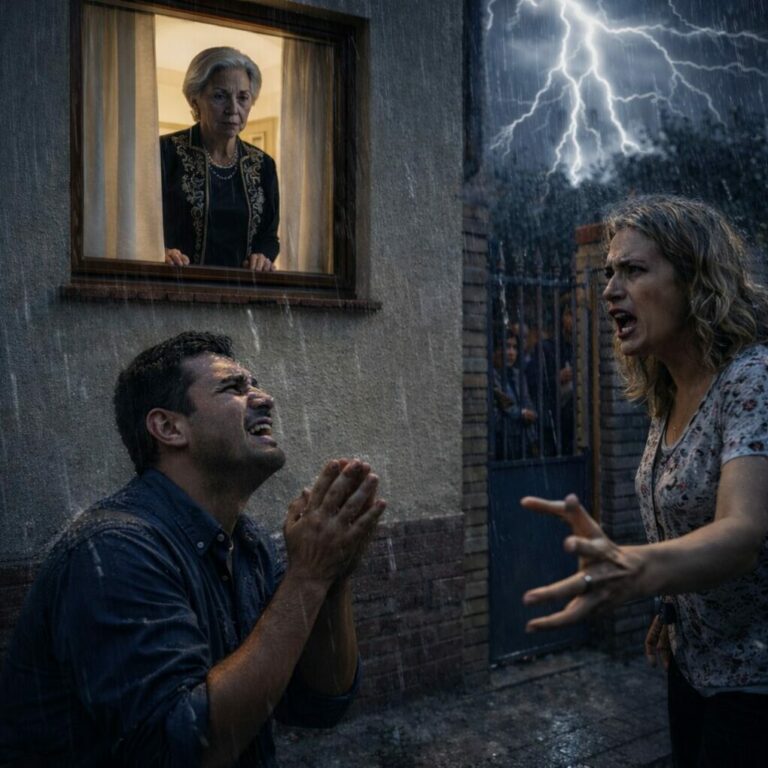 Nunca pensé que el día en que mi propio hijo me gritó “¡No te atrevas a discutir con mi esposa en su casa!” sería el día que lo dejaría en la calle. Pero esa casa la levanté con mis manos. “Entonces vete tú”, le dije mientras cambiaba las cerraduras. Una hora después, él lloraba en la acera… y yo aún no sabía si había ganado o lo había perdido para siempre.