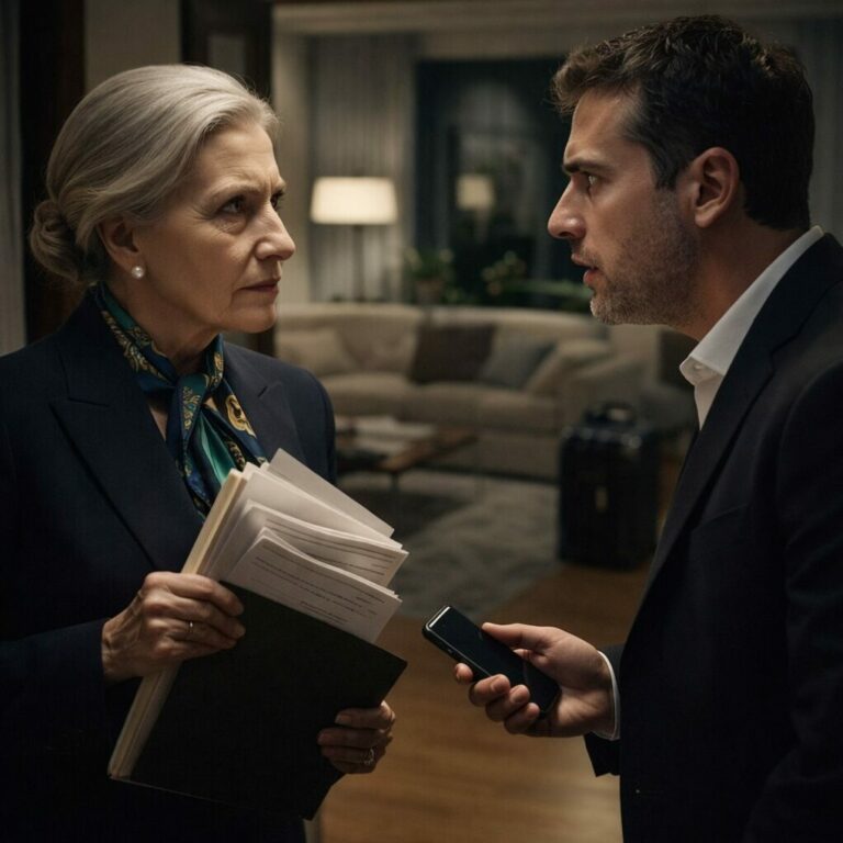 “Mi hijo me envió a un crucero para ‘relajarme’, pero antes de irme, entré en el momento equivocado… y escuché que era un billete solo de ida. Pensé para mis adentros: ‘Muy bien, cariño. Lo haremos a tu manera. Pero te vas a arrepentir de esto por triplicado.’”