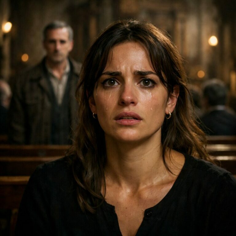 El día que enterramos a mi padre, descubrí que él estaba vivo… y mirándome desde el fondo de la iglesia. El ataúd estaba cerrado, el incienso quemaba los ojos y mi madre rezaba en silencio. Entonces lo vi. Javier, mi padre, de pie entre los bancos, pálido pero respirando. Me susurró: “Lucía, no llores. No me dejaron morir”. Sentí que el suelo se abría bajo mis pies.