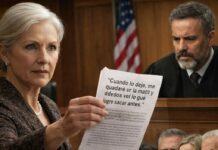 Entré a la sala del tribunal con el corazón firme y el pasado ardiendo en silencio. Mi nuera se burlaba de mi hijo cuando el juez levantó la vista, se quedó pálido y murmuró: “¿Usted… aquí?”. El murmullo murió. Ella susurró nerviosa: “¿Qué está pasando?”. Nadie sabía quién era yo realmente… ni por qué esa mañana iba a cambiarlo todo.