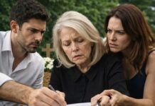 Enterré a mi nieto de 16 años sola, con la tierra aún fresca en mis manos, mientras sus padres reían y brindaban a unos metros. Entonces llegó el mensaje de mi nuera: “Deja de ser dramática. Esto es urgente.” No hablaba del funeral… hablaba de los 950 mil dólares de su fondo. En ese instante entendí que el verdadero entierro apenas estaba por empezar.