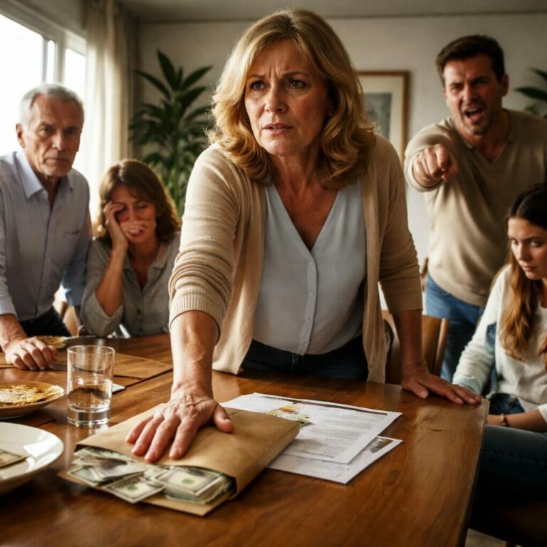 “Esto es por tu bien”, me dijo mi hermano mientras dejaba el sobre sobre la mesa. Nadie me miró a los ojos. Yo tenía 57 años y las manos temblando como si fuera una niña castigada. “No armes un escándalo, mamá se pone mal”, susurró mi hija. Y entonces entendí que el silencio también puede ser una forma de violencia.