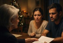 “Mamá, sé que pagaste 280 mil por esta casa… pero mi suegra no te quiere en Navidad.” A las 3 a.m. leí el mensaje y algo dentro de mí se rompió. “Está bien”, respondí. No lloré. No supliqué. Esa mañana tomé una decisión que cambiaría nuestra familia para siempre. Cuando abrí la carpeta de documentos, susurré: “Ahora verán quién estaba siendo usada…” Y nadie vio venir lo que hice después.