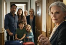 Cuando mi hijo me miró a los ojos y dijo: “Mamá, ya está decidido. Mi esposa, los niños y mi suegra vivirán aquí”, sentí que el suelo se abría bajo mis pies. No preguntó. No pidió permiso. Solo impuso. Horas después, cuando regresaron con las maletas, el silencio de la casa se volvió insoportable… porque algo había cambiado para siempre. ¿Qué fue lo que vieron al entrar?