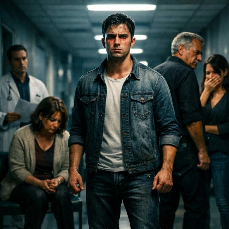 «No llores ahora», me susurró alguien en el funeral de mi padre. Todos estaban de pie, cabezas gachas, siguiendo el ataúd que bajaba lentamente… y yo sentí una mano apretándome la mía desde el último banco de la iglesia. Me giré esperando ver a un familiar roto por el dolor. Pero vi su rostro. El mismo que acabábamos de enterrar. En ese silencio espeso entendí que alguien había fingido una muerte para proteger una verdad que jamás debía salir a la luz. Y supe que nada volvería a ser igual.