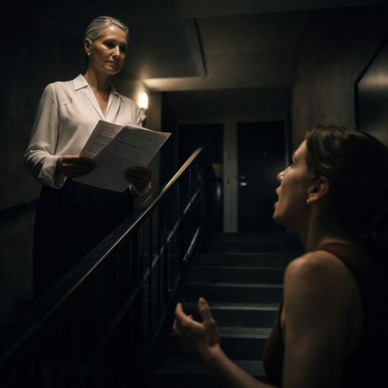 Mi nuera me miró con desprecio y dijo sin titubear: “Esta noche te vas.” Sentí cómo me expulsaba no solo de su casa, sino de la familia que ayudé a sostener durante años. No lloré. No discutí. Solo asentí. Porque mientras ella creía que me estaba echando… yo ya tenía en mis manos algo que iba a cambiarlo todo. ¿Hasta dónde puede llegar alguien cuando el poder se invierte en silencio?