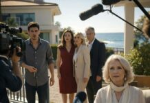 Compré la casa frente al mar en silencio. Dejé que todos creyeran que estaba sola, invisible. El día que mi hijo llegó para presumirla, lo escuché decir riendo: “Nadie vive aquí, es solo mi lugar secreto”. Entonces la reportera me miró y susurró: “Estamos en vivo en tres, dos…”. Cuando él me vio en el porche, palideció. Yo sonreí. Y aún no sabe lo que voy a contar después.