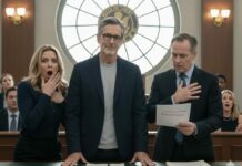 “My stepdaughters didn’t even wait for the funeral to end before demanding everything. ‘Sign the papers, old man. You were just a four-year fluke,’ they sneered, eyes gleaming with greed. My lawyer begged me to fight, but I just picked up the pen. As I signed over the ’empire’ they so desperately craved, their lawyer’s face suddenly turned ghost-white. He saw what they didn’t: I wasn’t giving them a fortune… I was handing them a nightmare.”