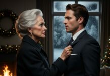 “The frost on the window matched the ice in my heart as I saw my granddaughter shivering in the -8°C snow. That coward thought she was alone in this world. He was wrong. I kicked the door open, the gold on my rings catching the light as I gripped his collar. ‘Pack. Your. Bags. Right. Now,’ I whispered, my voice a deadly calm that drained the blood from his face. He forgot one thing: I didn’t just raise her; I protected her. And his nightmare has only just begun.”