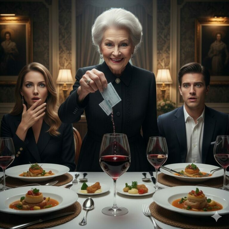 “They whispered ‘disgrace’ as I entered in my worn-out coat, unaware that I earned more in a minute than they did in a year. When my daughter-in-law sneered, ‘How much do you need to leave and never come back?’ I simply smiled and pulled out my phone. ‘Actually,’ I replied, ‘I was about to ask you the same thing.’ The silence that followed was expensive, and I was just getting started.”