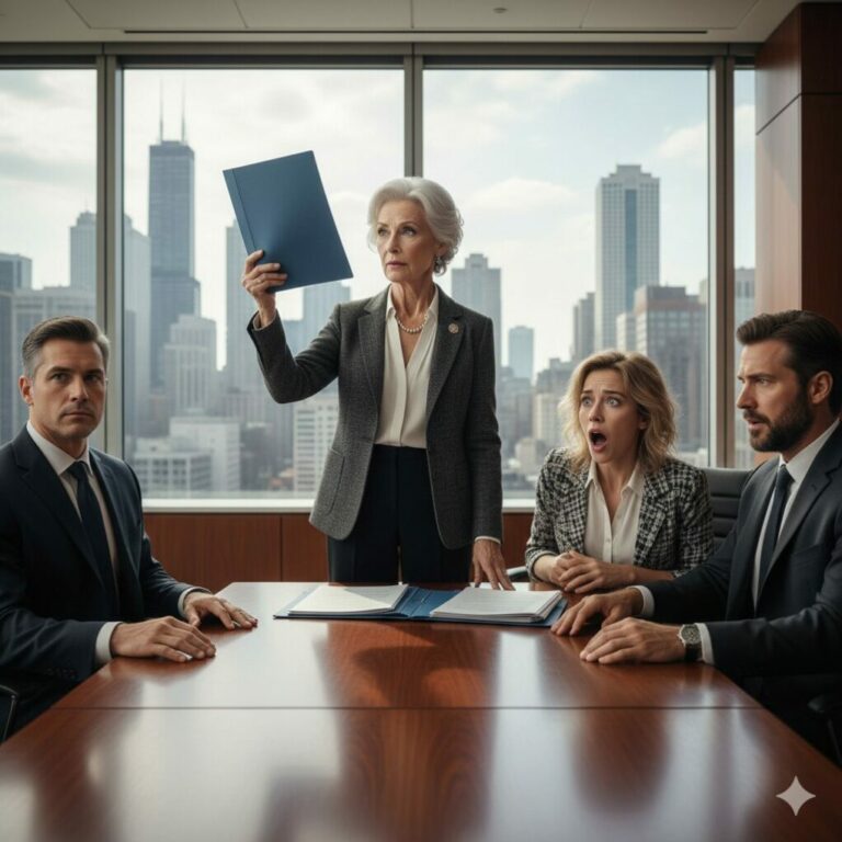 “My daughter-in-law dropped the kids off like they were unwanted luggage. ‘Since you’re just rotting away in this cabin, do something useful,’ she smirked. I just smiled, handing her the plane tickets. But as her car disappeared, my smile turned cold. ‘You think my peace is a weakness? Enjoy your trip, darling, because you won’t recognize your life when you get back.’ The trap was set. Now, the real game begins.”