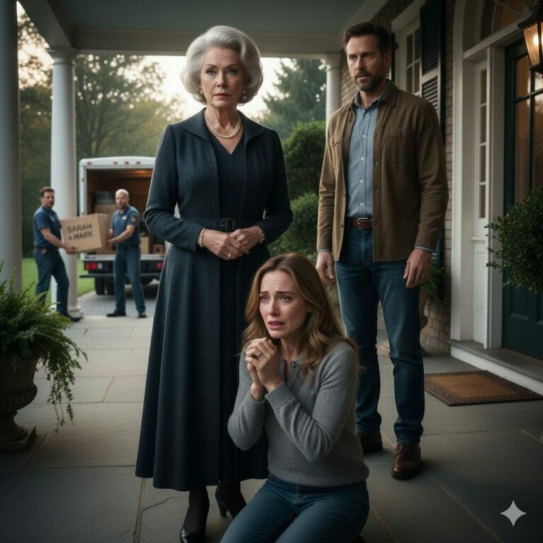 “My own family abandoned me on Thanksgiving, leaving my daughter-in-law’s cryptic stepfather behind like unwanted luggage. I thought I was the victim until the old man smirked, ‘They think we’re frail, but shall we show them who really owns this house?’ I didn’t cry; I simply dialed my lawyer. Four days later, she was screaming at my door, begging for mercy. ‘It was just a joke!’ she sobbed. I smiled, ‘The joke is over.'”
