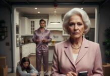 “I stood frozen, watching my daughter-in-law shiver on a cold garage floor while my son smirked. ‘She’s just a nuisance, Mom, don’t waste your breath,’ he dared to say. My blood turned to ice. I didn’t scream. I didn’t argue. I simply made one silent phone call that would dismantle his entire world. He thought he was untouchable, but in 48 hours, he’ll realize that when you throw family out, you lose everything. Including my inheritance.”