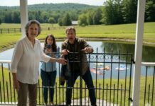 “I bought this farm to heal my daughter’s broken heart, not to watch her become a slave in her own home. Seeing her sob while her mother-in-law barked orders turned my blood to ice. I didn’t shout. I didn’t argue. I simply grabbed their suitcases and threw them past the gate. ‘At least let me take my clothes!’ the woman shrieked. I looked her dead in the eye, whispered three words that turned her face white, and locked the door forever. But what I did next? That was the real lesson.”