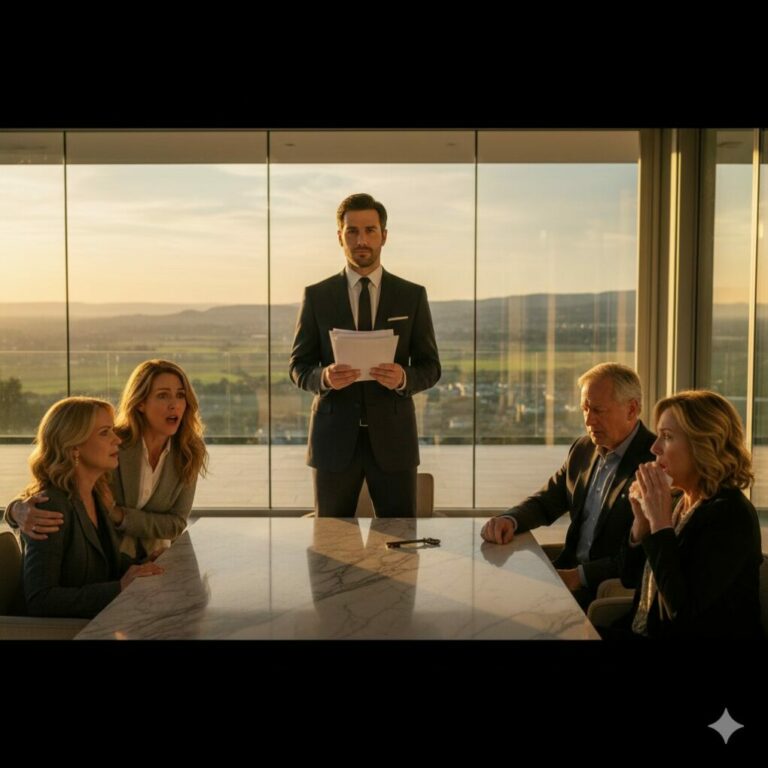 “My father’s last words to me were, ‘Don’t come crawling back when you’re starving, you’re a total failure.’ They gave my sister $100,000 and left me with nothing but spite. But two years of silence changed everything. When my sister finally drove past my new estate, she didn’t see a failure—she saw an empire. I watched from the balcony as she screamed into her phone, ‘Dad, you need to see this… he owns the entire valley!’ Now they’re at my gates, begging for an audience. But I have a very special welcome gift waiting for them.”