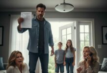 “Fifteen years. That’s how long I’d built a life, a family, only for it to crumble when her lawyer smirked, ‘She gets everything. Your children don’t even want your name.’ My heart hammered, but a cold resolve settled in. ‘Deliver this,’ I said, handing him an envelope, sealing my fate. That evening, her mother’s frantic call pierced the silence. ‘How could you know our 15-year-old secret?’ she wailed, tears blurring her words. The secret that would change everything, revealing a truth far darker than any divorce.”