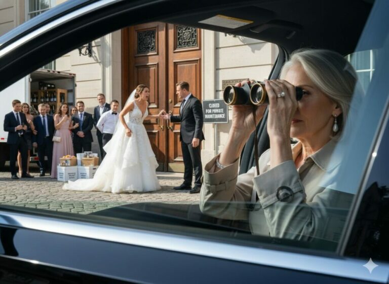 “I stared at my phone, the screen blurring through tears of disbelief. My own granddaughter’s text read: ‘Don’t come to the wedding, Grandma. You’ll ruin the aesthetic.’ After I paid $130,000 for her dream venue? Fine. I didn’t get mad; I got even. I made one phone call and withdrew every single cent. As I watched her arrival from across the street, the venue doors stayed locked. Then came the frantic call: ‘Grandma, why is the caterer leaving?!’ I simply smiled. The show was over, and they were just realizing they were the ones who weren’t invited.”