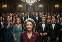 “My 73rd birthday party turned into a nightmare when my husband announced, ‘This is my second family; I’ve hidden them for 30 years.’ As my daughters gasped in horror, I simply smiled and handed him a small, wrapped box. ‘I’ve been waiting for this moment, Arthur,’ I whispered. His hands trembled as he opened it, realizing my ‘gift’ changed everything. You won’t believe what was inside…”