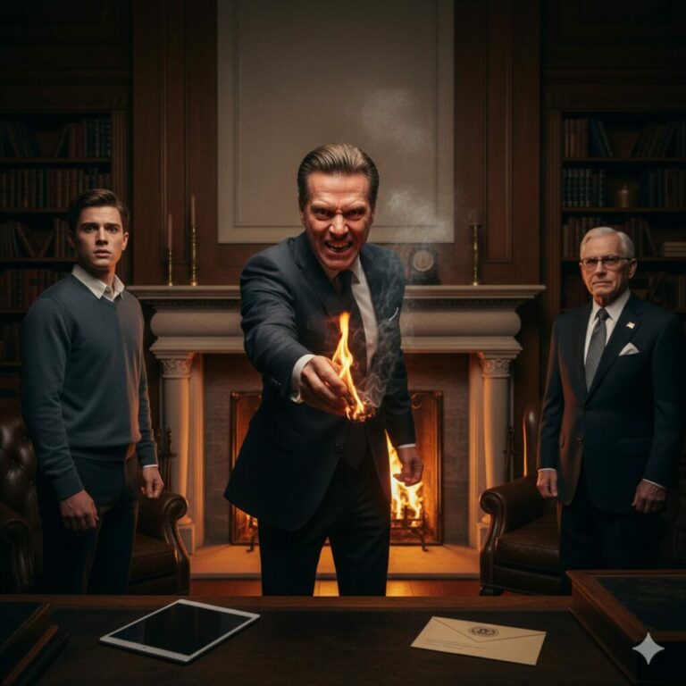 “My father’s face twisted in a mask of pure greed. ‘If I can’t have it all, no one will!’ he roared, lunging for the document. I watched in frozen silence as the will crumbled into ashes in the fireplace. He thought he’d just erased my future with a single flame. Little did he know, he just played right into my grandfather’s final, lethal trap. The real game was only beginning.”