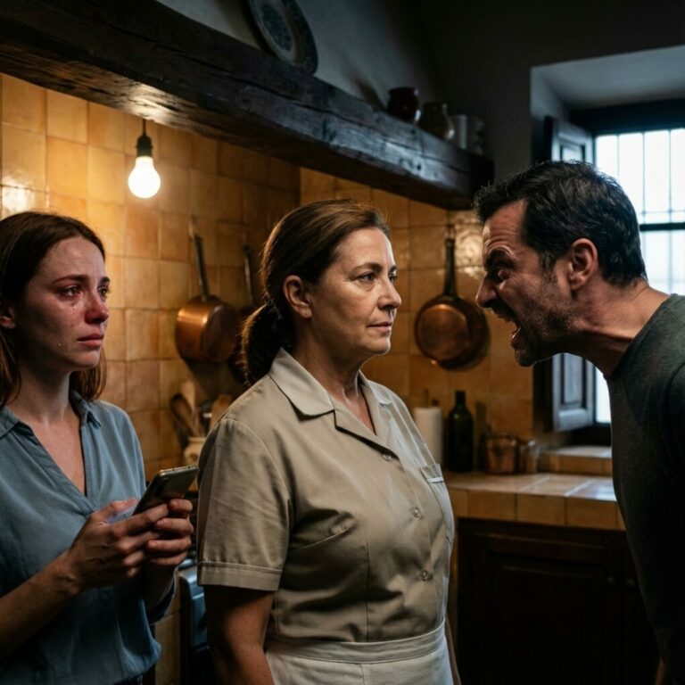 A las dos de la madrugada, mi hija temblaba en mi puerta. “Mamá, mi marido vació las cuentas y se fue con su amante”, sollozó. No grité. No pregunté. La abracé y, en silencio, me puse el uniforme que había jurado honrar. Marqué un número y dije: “Empieza el plan… ahora”. ¿Crees que la humillación se traga o se enfrenta?