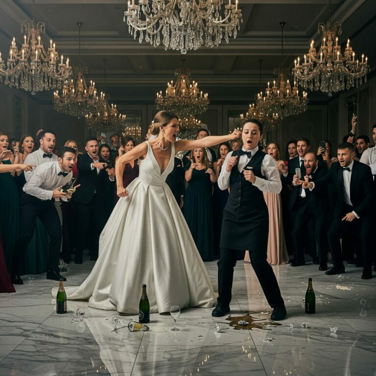 “I watched her smile fade the moment she recognized me.” She whispered, “You?” like she’d seen a ghost. A year ago, she slapped me in front of 300 people and called me trash. Tonight, I was holding her brother’s hand at the family dinner table. My heart was pounding as she stood frozen in shock. She thought she’d destroyed me. She had no idea this was only the beginning.