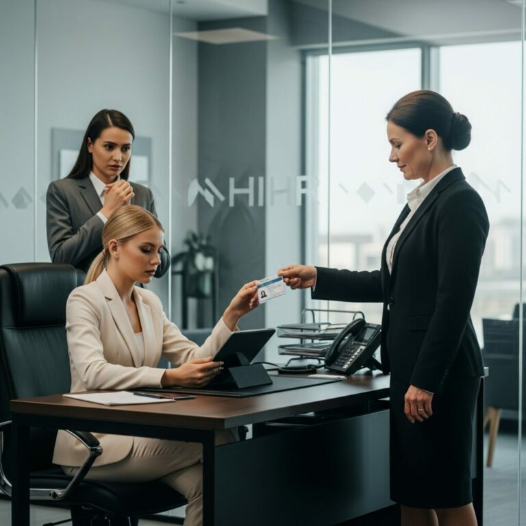 “She didn’t even look up when she fired me.” “Effective immediately,” she said, reading from her tablet like it was a weather report. I stood, handed over my badge, and smiled. “Tell your father-in-law,” I said calmly, “that the board meeting in three hours is going to be unforgettable.” She thought she’d ended my career. What she didn’t know—she had just activated mine.