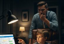 My wife burst into the bedroom, her face drained of color. “Andrew, the money is gone,” she cried. I looked at her and asked quietly, “Which money?” She froze. That silence told me everything. Behind me, my son stood in the doorway and whispered, “Dad… she’s been stealing from me.” And suddenly, my marriage was already over.