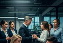 “I need everyone on their best behavior today,” my manager warned. That’s when I realized—today was the day. Because when the most powerful CEO in the country walked straight past my boss, took my hand, and said, “This is my fiancée,” I watched the people who bullied me for months turn completely white. What happened next still doesn’t feel real.