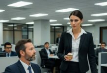 I walked into Mike’s office with a stale cupcake and a smile I didn’t feel. He laughed, crumbs on his lips, “Sit. Got something fun for you.” Fun? He waved at my quarterly numbers—61% of revenue brought in, only credited for 41%. My largest account handed to Chad. I stared at the red frosting and whispered, “I’m sure it’ll work itself out.” Inside, I was already sending the emails that would ruin them.