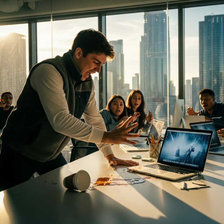 The snapping finger came closer. “Hey, IT girl! Fix the Wi-Fi, now!” Jared barked. I didn’t flinch. I traced the cooling loop on my blueprint and whispered, “I don’t have admin access, Jared. Maybe you fired the wrong person.” The office went silent. He actually thought he could fire me. But by Friday, the 37th floor would be a sauna, and he’d still be begging. Let’s see who really controls this building.