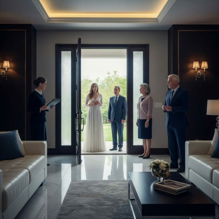 I was holding a champagne glass at my sister’s wedding when she leaned close and whispered, “Don’t worry, Mavis. When Mom and Dad’s money comes through, I’ll take care of you.” I smiled. I nodded. What she didn’t know was that our parents weren’t dead… and the money she was already spending in her head wasn’t hers at all.