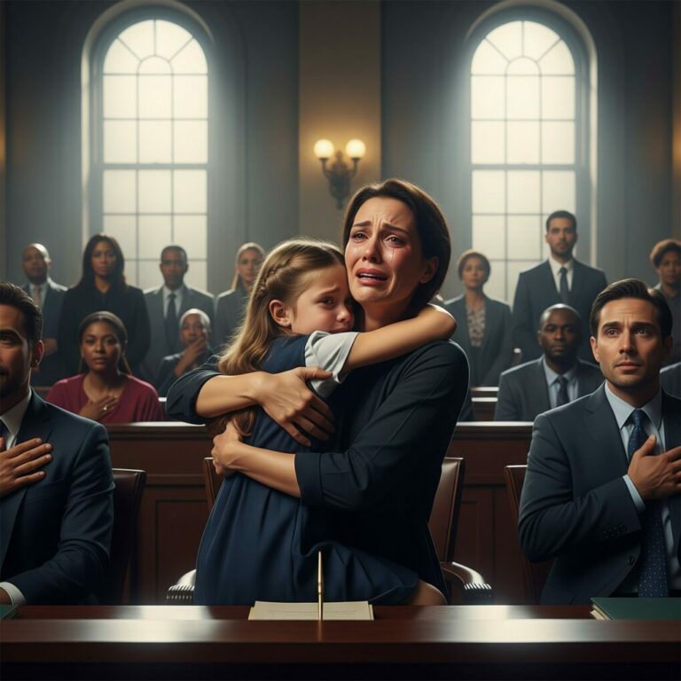 “I never thought I’d see this day,” I whispered, my hands shaking. “They can’t take her… they can’t!” The courtroom fell silent as the judge raised her gavel. Across the aisle, Gregory smirked, holding papers that could destroy my entire life. But then, a small voice shouted, “Stop! You’re lying about Mommy!” I froze, hope and terror colliding. Could my daughter’s secret finally save us, or had we already lost everything?