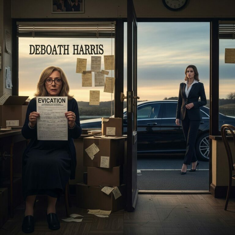 The eviction notice trembled in my hands. “Tomorrow noon… you’re out,” it read. I laughed through tears, wrapping my grandmother’s last recipe card like it could save me. That’s when the black Mercedes pulled up. A woman in an Armani suit stepped out, eyes locked on me. “Mrs. Harris, do you remember Tommy?” My knees gave way. “The boy you saved twenty-one years ago? He’s been keeping tabs… and he’s finally back.” My world tilted. Could a single act of kindness really undo two decades of betrayal?
