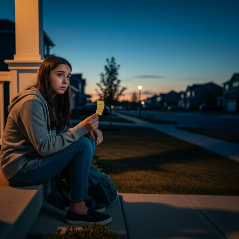 The note on the fridge was still warm from the morning sun when I read it again. Back in a week. Love you. No name. No explanation. I whispered, “You forgot me,” to an empty kitchen. My phone buzzed—my sister’s beach photo, smiling. That’s when it hit me. This wasn’t an accident. This was a choice. And I was the one they chose to leave behind.