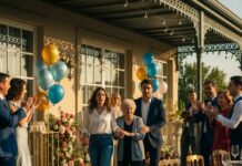 “Maya, grab your bag. We’re leaving. Now.” Jake’s whisper froze me. I turned, seeing real fear in his eyes for the first time. Behind us, Grandma Rose smiled at the party, oblivious. But I knew something was wrong. The decorations, the perfect smiles, the men quietly watching… it wasn’t a celebration. It was a trap. And I was in it. What were they planning? And could I save her before it was too late?