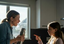 “Aunt Lisa… don’t drink the tea Mom made. She’s plotting something bad.” My niece’s voice sliced through the silence, crystal clear, five years after I thought she’d stopped speaking forever. My hands froze on the thermos in disbelief. Could Brooke really plan to poison me for money? I glanced at Nola, whose eyes burned with warning. I had to act, but how do you fight your own sister when the betrayal feels infinite?