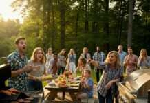 “Carter, when are you finally going to leave her?” Amber slurred, her wine glass shaking. I froze. The entire backyard fell silent, 30 pairs of eyes staring at me. Victoria’s face went pale as buns tumbled from her tray. My heart pounded. Eight months. Eight months of lies. Eight months of betrayal. I had no choice. I looked around at the witnesses. “Pack your bags,” I said. “Tonight. And don’t come back.”